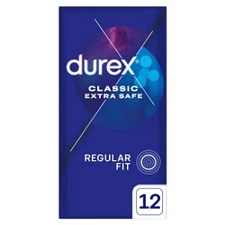Durex prezerwatywy Extra Safe 12 szt. *+durex perfect feel 1 Gratis !!!
