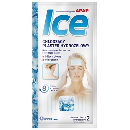 Apap Ice Plaster chłodzący żelowy 2 plast. *