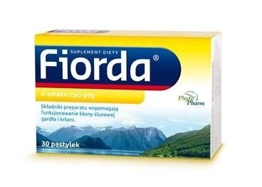 Fiorda o smaku cytrynowym x 30 pastylek+2 pastylki Gratis !