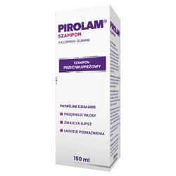 PIROLAM Szampon p/łupież.Wit.A+E 150ml *