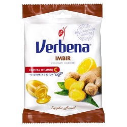 Cukierki VERBENA Imbir cukierki do ssania 60 g *