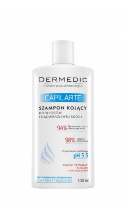 Dermedic Capilarte szampon kojący do włosów i nadwrażliwej skóry 300 ml *