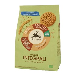 Herbatniki pełnoziarniste BIO 350g -ALCE NERO*