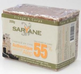 Aleppo Mydło oliwkowo-laurowe 55% 200g *