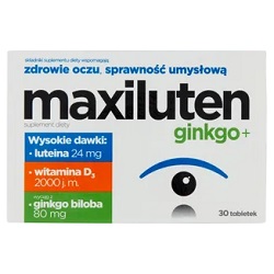 MAXILUTEN GINKGO+ tabl. 30 tabl. *