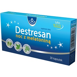 Destresan noc z melatoniną 30 kaps. *