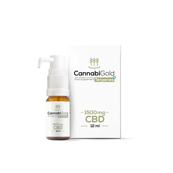 CannabiGold Terpenes+ 1500 olej 12ml *