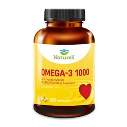 Naturell Omega-3 1000 kaps. 120 kaps. *