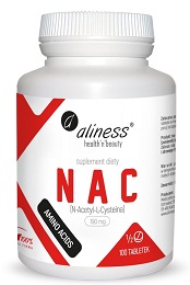 Aliness NAC N-Acetyl-L-Cysteine 190 mg 100 tabl.*