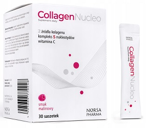 Collagen Nucleo smak malinowy prosz. 30 sasz. *