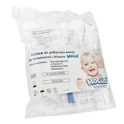 Mocuś Zestaw do pobierania moczu dla dziewczynek i chłopców *