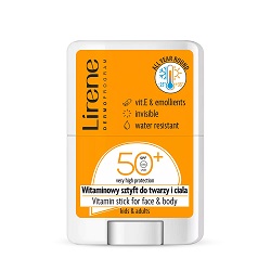 Lirene Witaminowy Sztyft do twarzy i ciała SPF 50 *