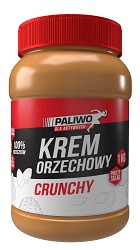 Krem orzechowy crunchy 100 % bez dodat.soli 1 kg* PALIWO DLA AKTYWNYCH