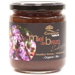 Miód nektarowy wrzosowy bio 480 g - campomar nature*